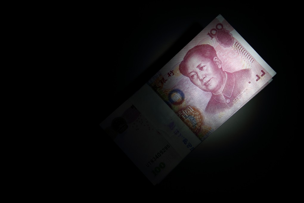 The yuan ended the day at 6.1450, having lost 1.4 per cent in February. Photo: Bloomberg
