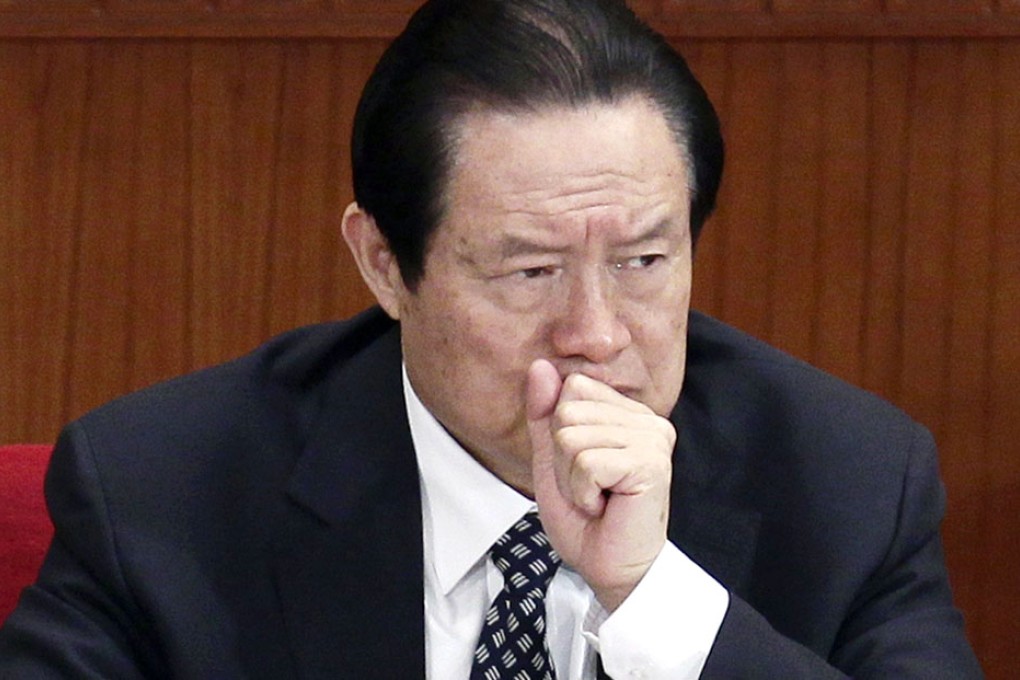 Ex-security tsar Zhou Yongkang. Photo: Reuters
