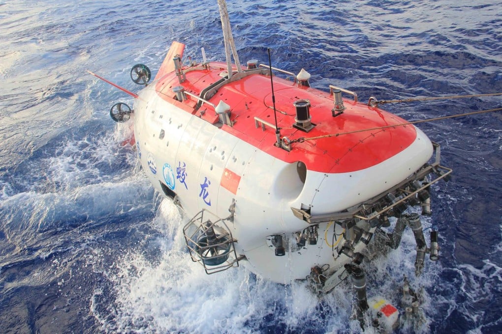The Jiaolong submersible, China's deepest operating manned submarine
