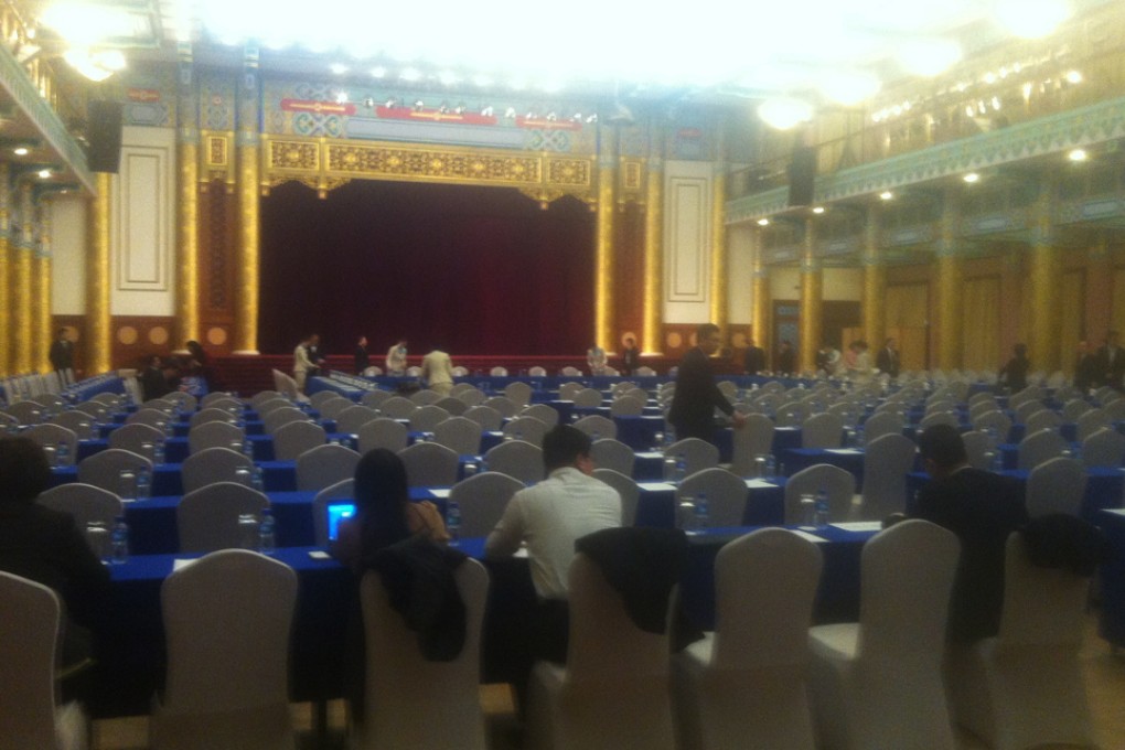 Hong Kong and Macau delegates in Beijing. Photo: Tony Cheung