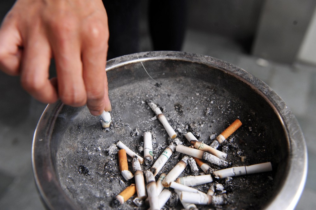 Second-hand smoke can cause problems for children. Photo: AFP
