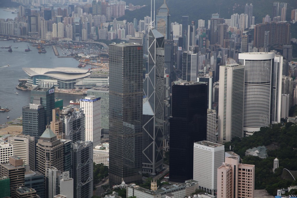 Upper floor offices in Central district are the most expensive in the world to buy, exceeding Tokyo and Manhattan. Photo: Robert Ng
