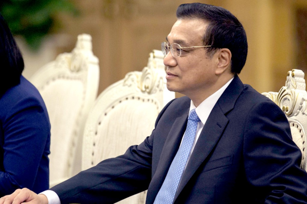 Chinese premier Li Keqiang. Photo: Reuters