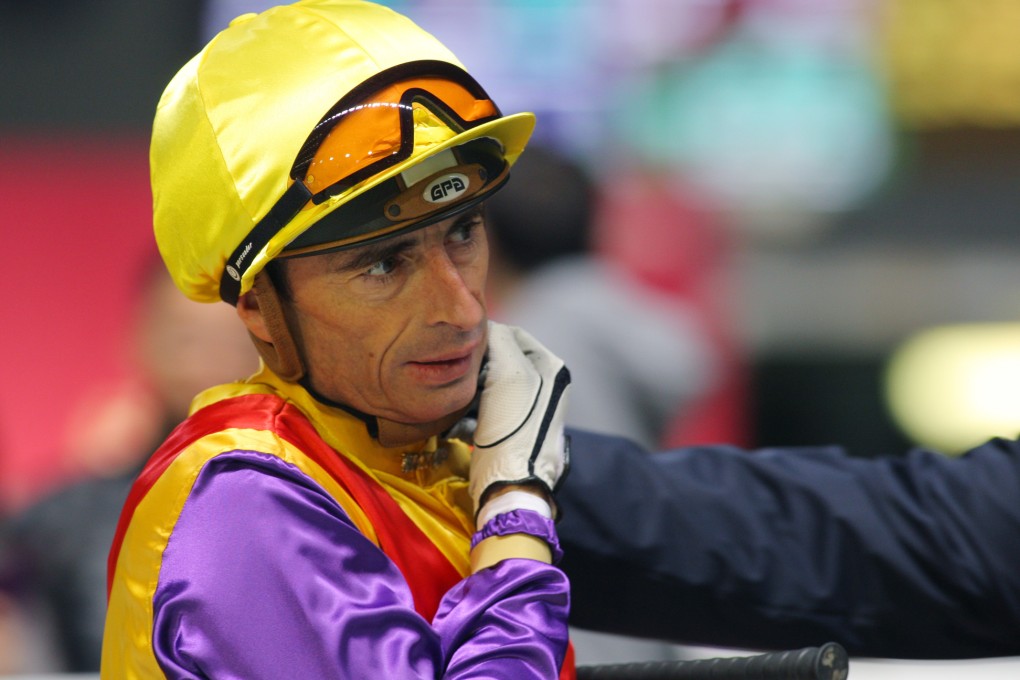 It was a tough night at Happy Valley on Wednesday night for Gerald Mosse. Photos: Kenneth Chan
