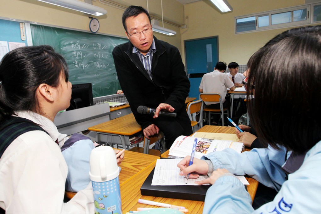 Terence Poon (above), a liberal studies teacher at De La Salle Secondary School, believes keeping the subject as a core one will broaden students' horizons. Photo: Edmond So