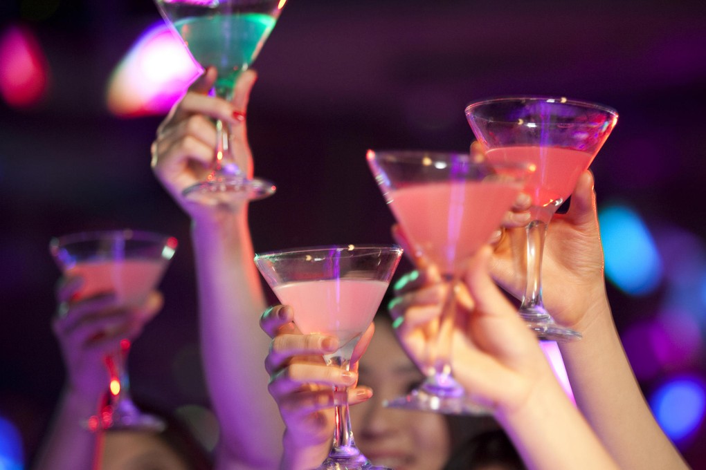 A toast to ladies night.