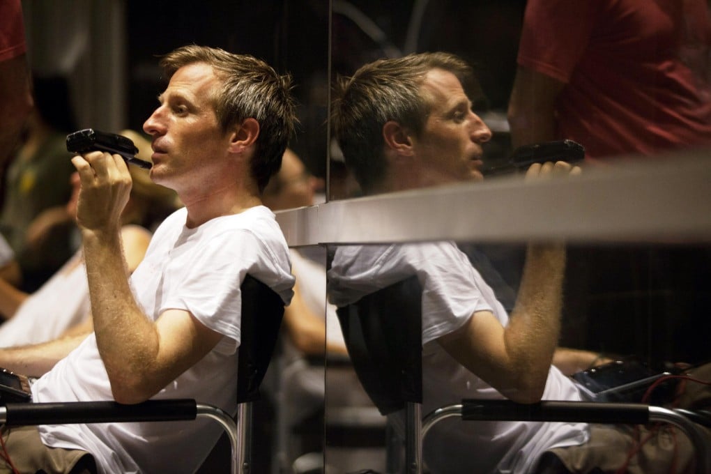 Spike Jonze on the set of Her, the film starring Joaquin Phoenix for which Jonze won the best original screenplay Oscar last Sunday. Photos: EPA