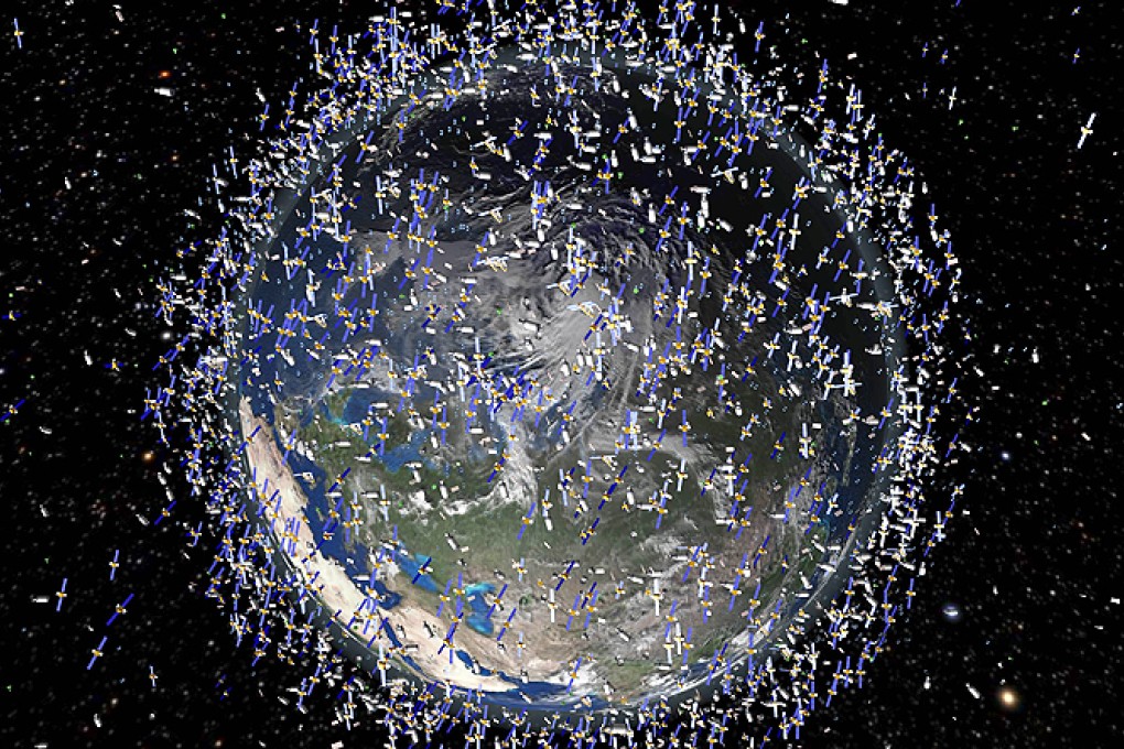 Australian scientists plan to reduce the rate of debris proliferation in space due to new collisions, and then to remove debris by using ground-based lasers. Photo: AFP