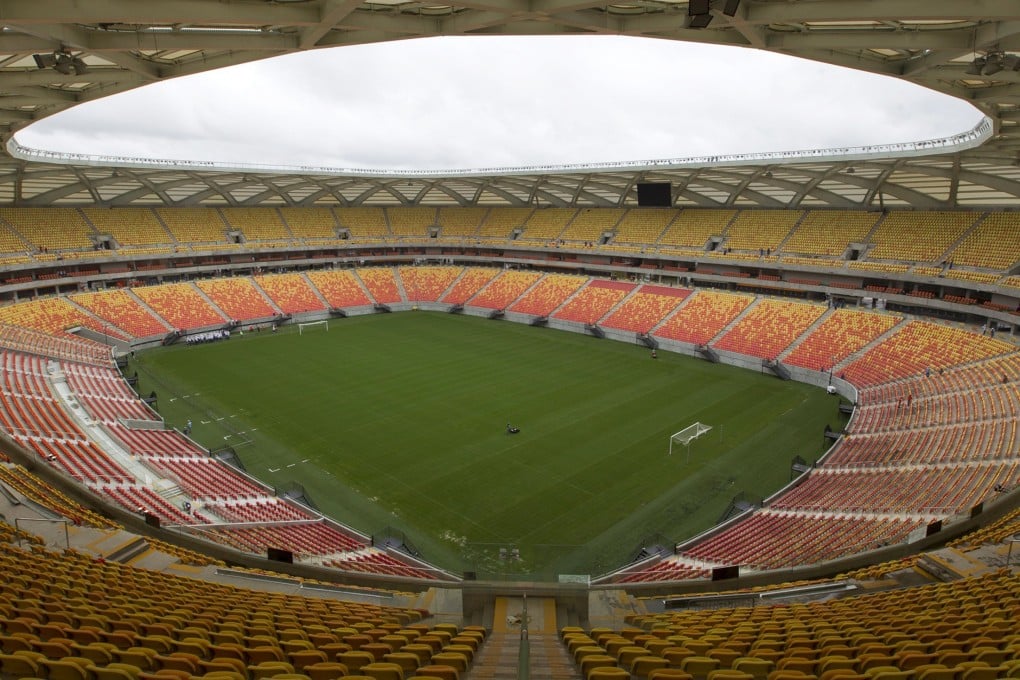 The Arena Amazonia soccer stadium will host four matches of the 2014 World Cup. Photo: Reuters