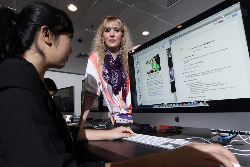 Charlotte Frost with Vennesa Yung. Photo: Edward Wong