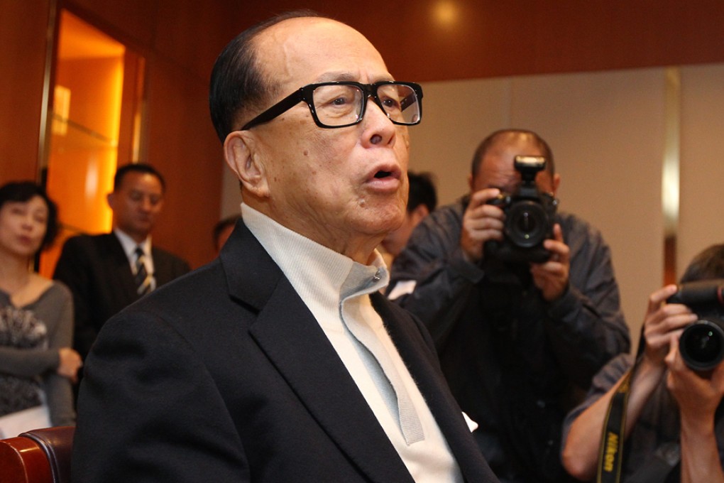 Li Ka-shing. Photo: SCMP