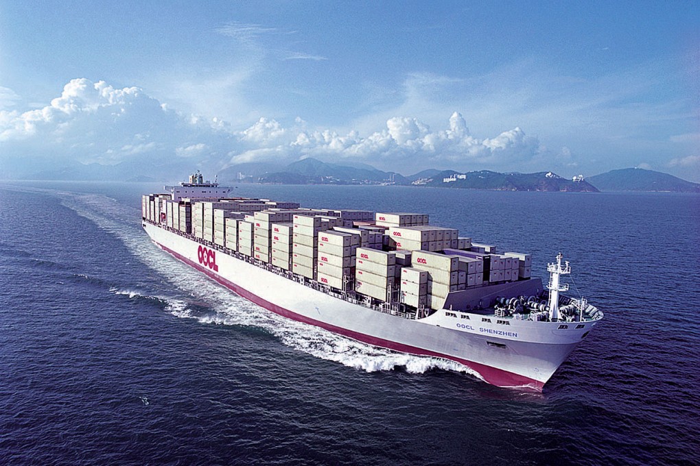 OOIL's fourth-quarter rates reached the lowest point of the year in most of its main markets, including transpacific, Asia-Europe and intra-Asia trade lanes, which account for more than 80 per cent of its total shipping revenue. Photo: Bloomberg