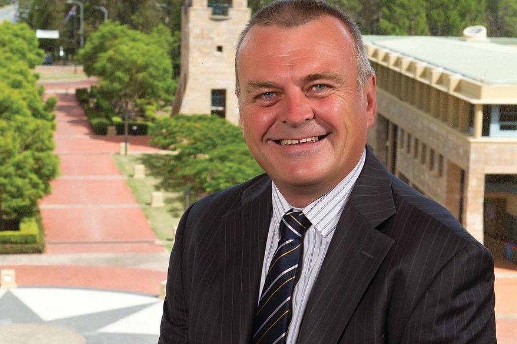 Professor Tim Brailsford, vice-chancellor and president