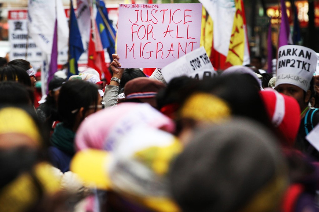Organisers say 1,000 marched. Police say 410. Photo: Nora Tam
