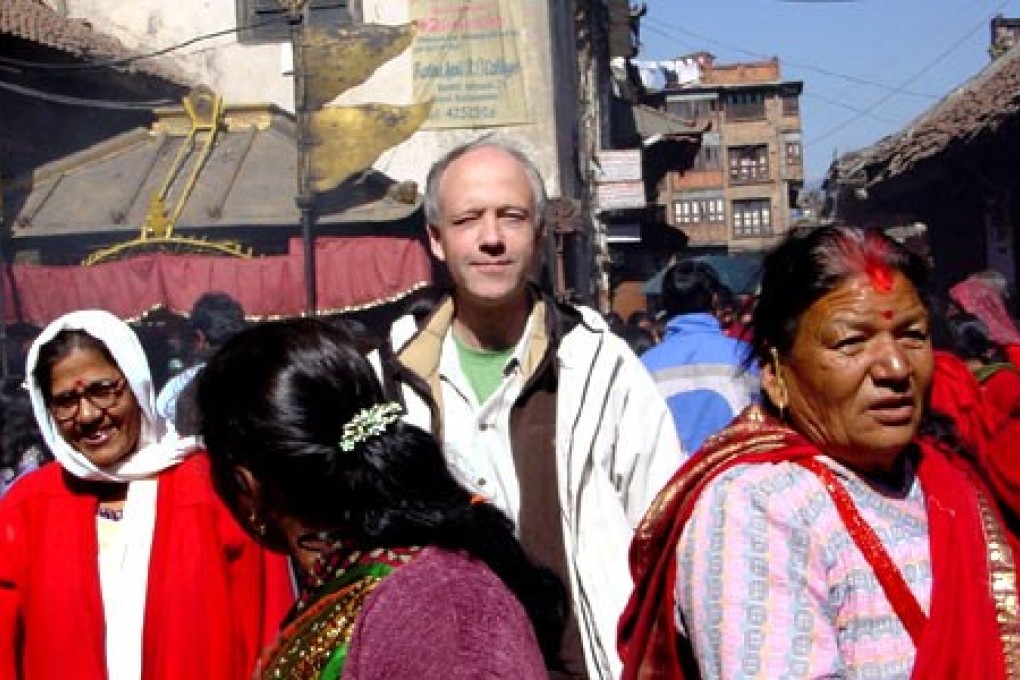 Nils Horner in Afghanistan. Photo: Screenshot via Sveriges Radio