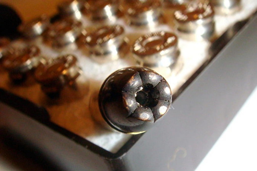Black Talon bullets flare out on impact. Photo: SCMP Picture