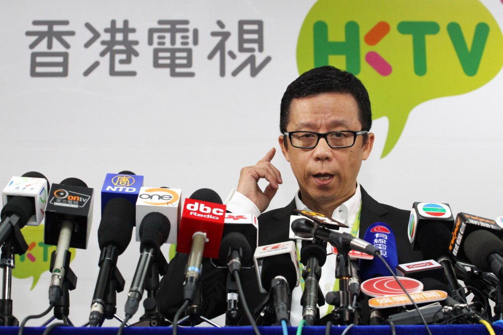 Hong Kong Television Network's chairman Ricky Wong Wai-kay. Photo: Felix Wong