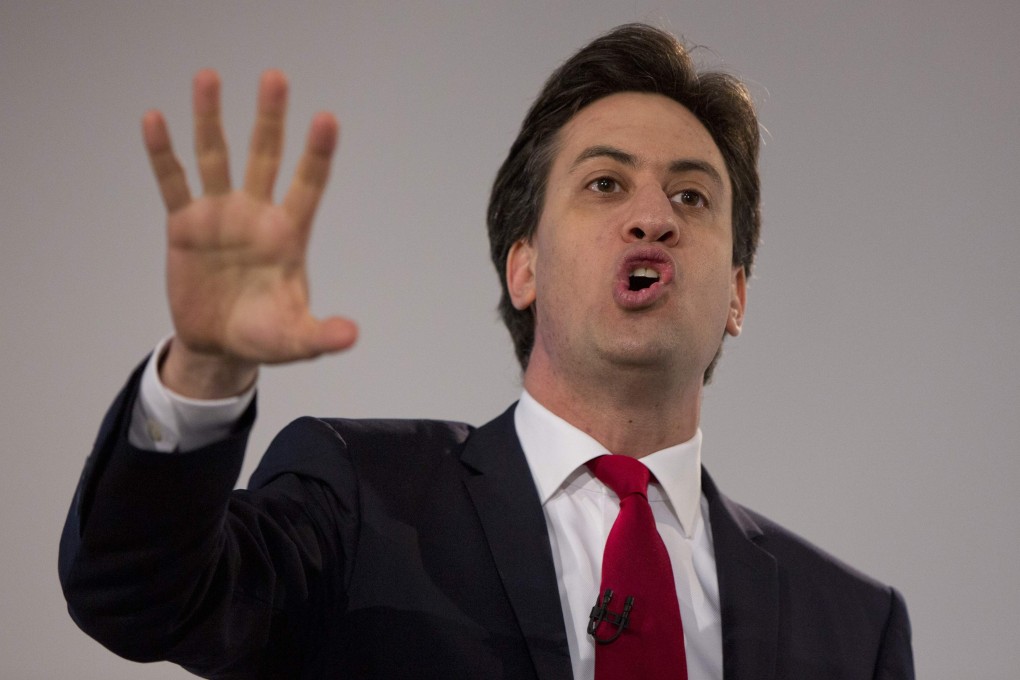 Labour leader Ed Miliband criticised the Conservatives'  "damaging obsession" with Europe and said his party would work for reform within the EU. Photo: Reuters