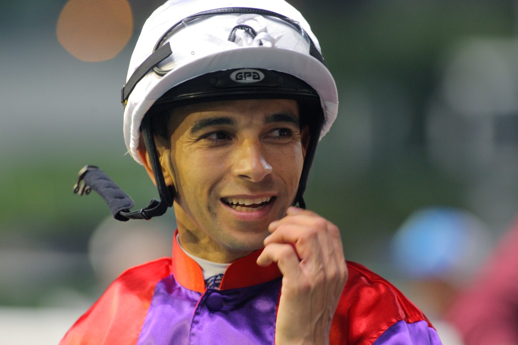 Joao Moreira has now been suspended for the fifth time in five months after copping another careless riding charge on Wednesday night. Photos: Kenneth Chan