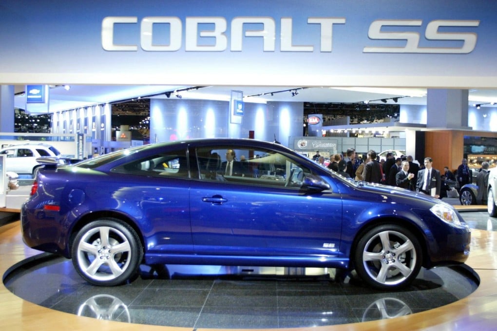 A model of the Chevrolet Cobalt which has ignition problems.