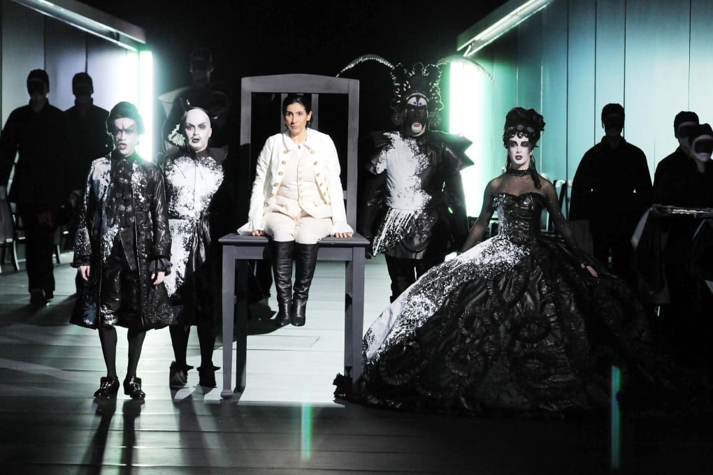 Andion Fernandez (dressed in white). Fernandez will also be in Hong Kong for the Arts Festival, performing in Ching's new workBefore Brabant. Photos: Lutz Edelhoff