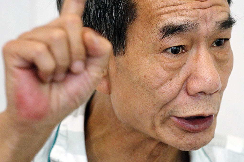 Anti-graft activist, Ou Shaokun. Photo: Joe Tan