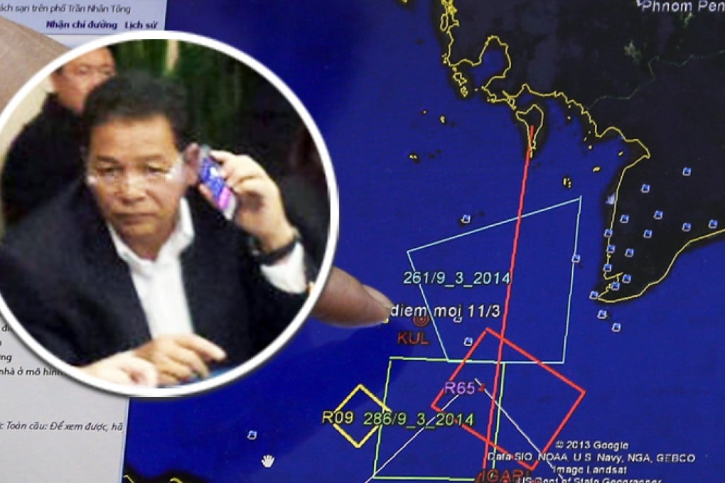 The Malaysian ambassador Iskandar Sarudin (inset), in a phone call to a military source, said the military detected an unidentified aircraft at 0240 hours. He was photographed at a families-only briefing by The Mirror. Photos: Reuters