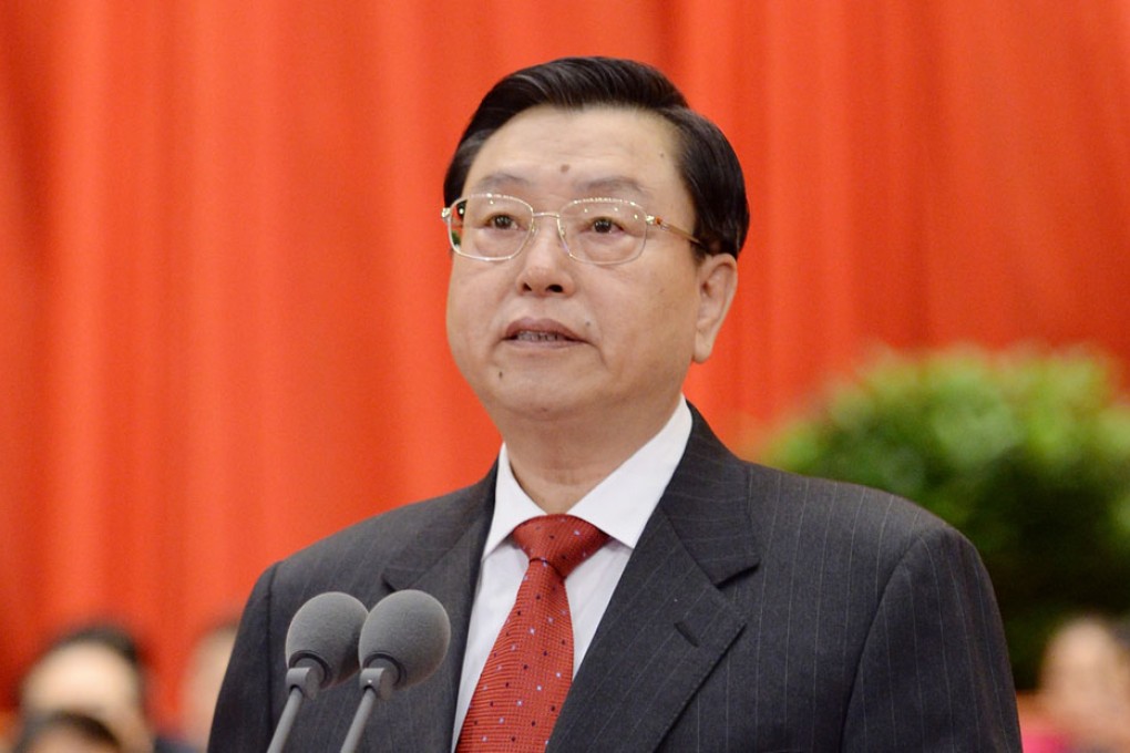 Zhang Dejiang told local delegates to the annual session of the NPC that mainland and Hong Kong officials should jointly look into the issue of tourism. Photo: Xinhua