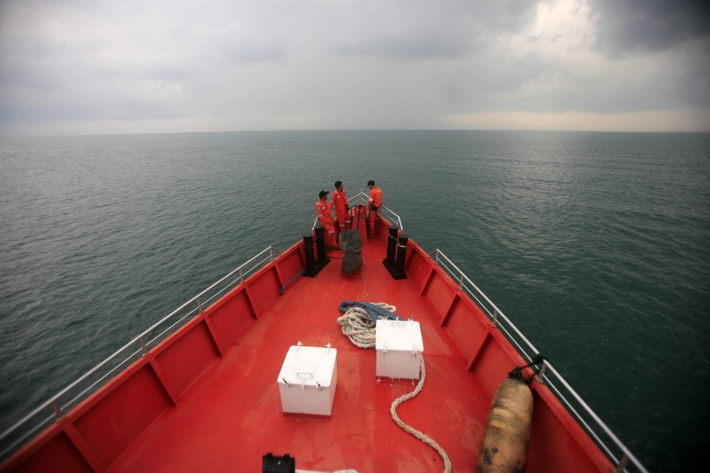 Indonesian Search And Rescue personnel head out into the vastness of the Andaman Sea, exemplifying the difficulty crews face in finding missing flight 370. Photo: EPA