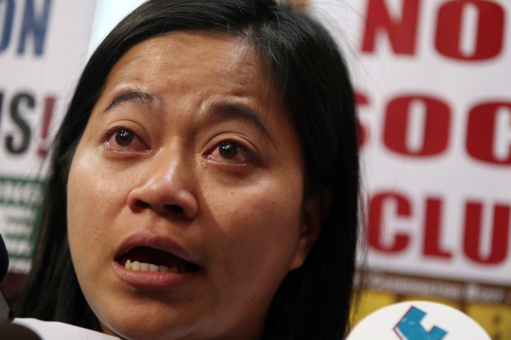 Indonesian Migrant Workers' Union Chairperson Sringatin