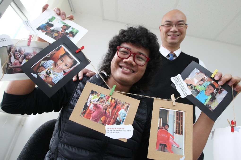 Phorn Phalla (front) with Jerry Wong. Photo: Nora Tam