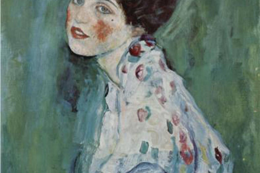 Klimt's portrait, stolen in Italy 17 years ago. Photo: SCMP Pictures