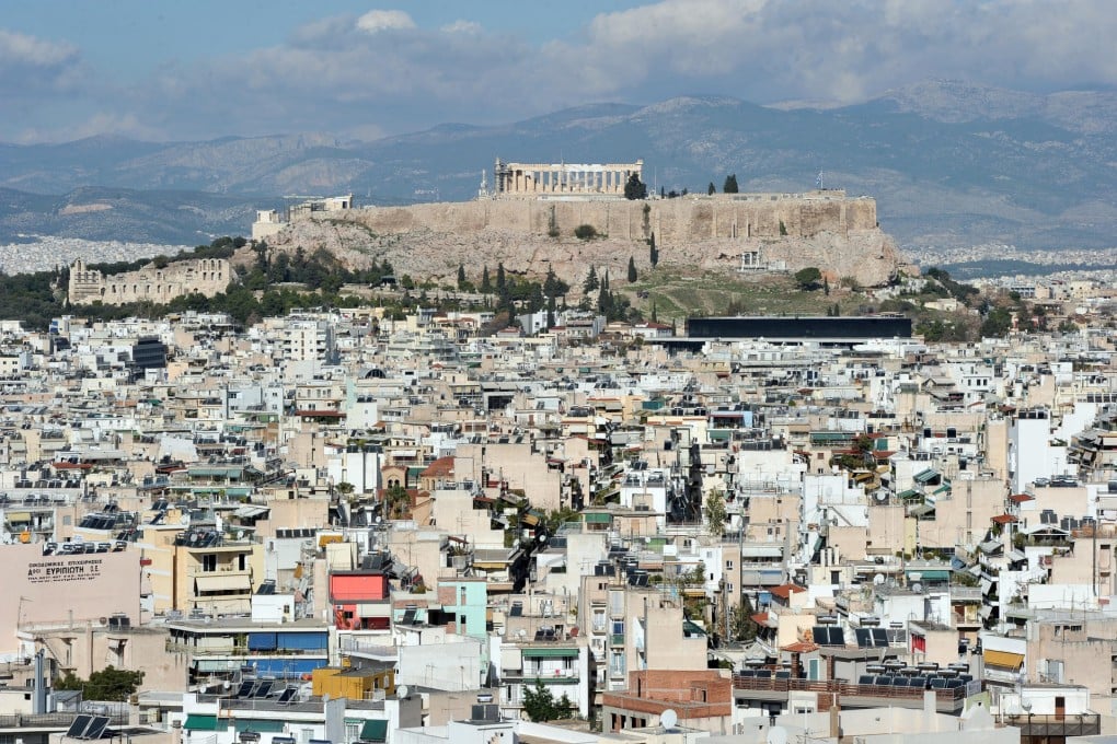 Culture ministry offices housed in neo-classical buildings at the foot of the Acropolis in Athens, Greece, are going up for sale.Photo: AFP