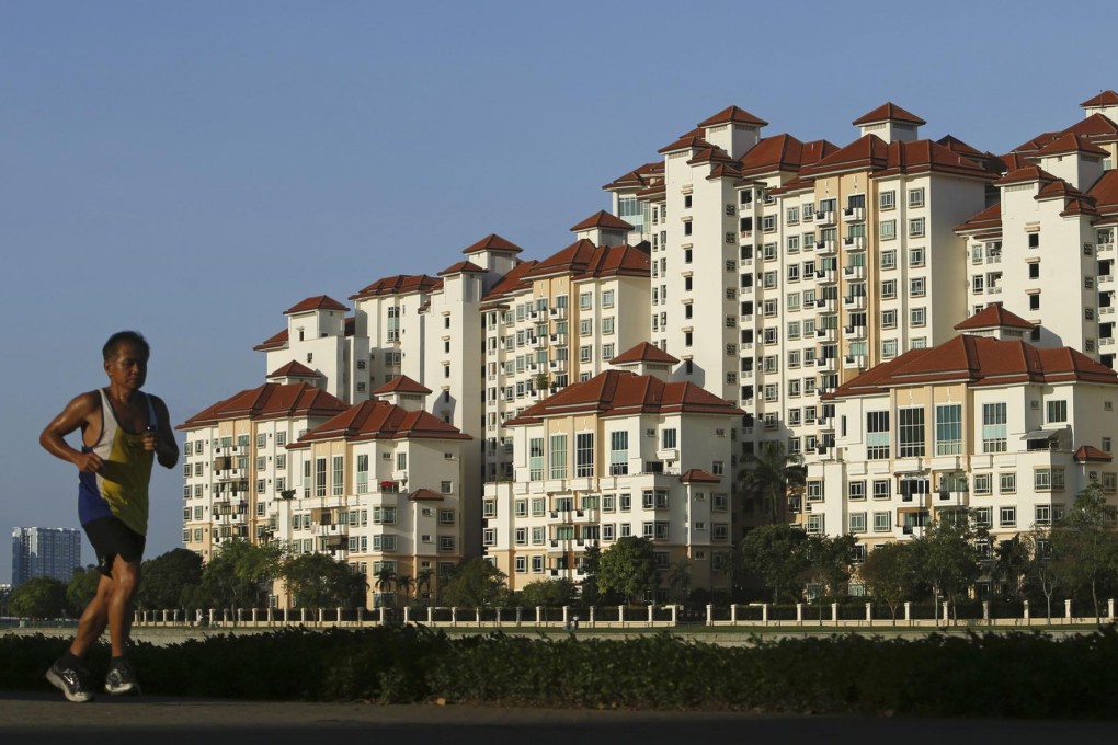 Singapore home sales were up 1.7 per cent last month. Photo: Reuters