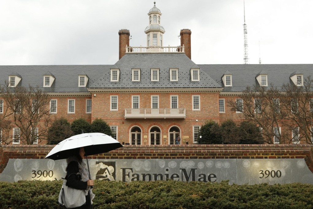 Fannie Mae and its sibling company, Freddie Mac, received US$187.5 billion in taxpayer funds after the mortgage meltdown. Photo: Reuters