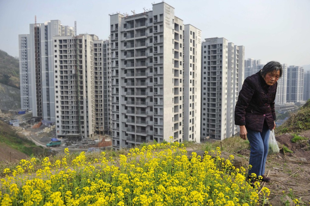 The property market in smaller mainland cities faces "true risks of a sharp correction" due to oversupply. Photo: Reuters