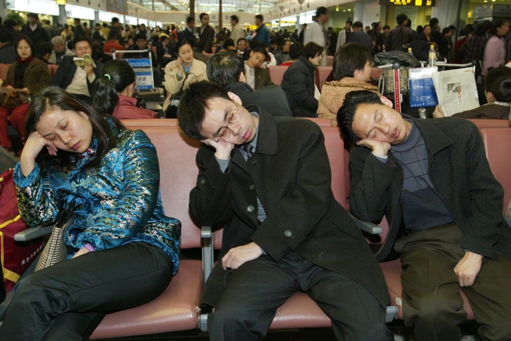 Many Chinese report getting more sleep this year than last, although several also suffer from a general "reluctance to sleep". Photo: SCMP Pictures