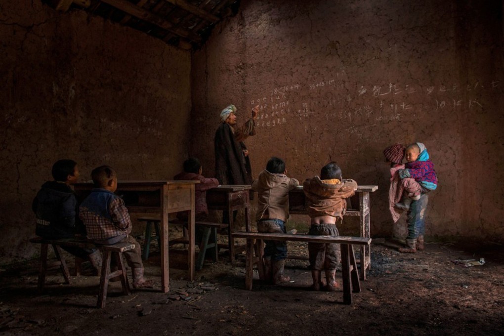 China’s Zhou Fuyang won the grand prize at the annual HIPA competition in Dubai with this image of a makeshift classroom in a poor village in Jiangxi province