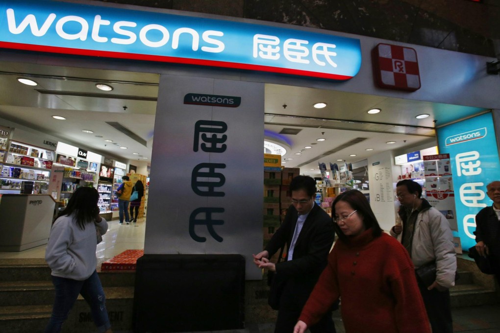 AS Watson operates more than 10,500 health and beauty product stores in 25 markets across the world. Photo: Reuters