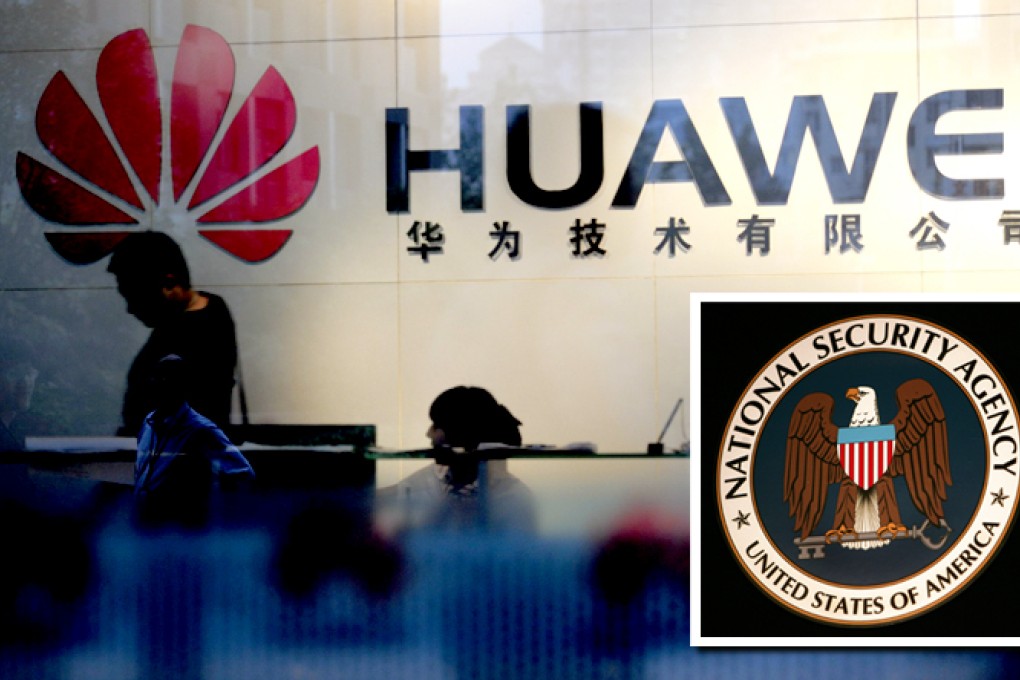 Two newspapers have claimed that the NSA spied on Chinese telecoms and internet giant, Huawei. Photos: AFP
