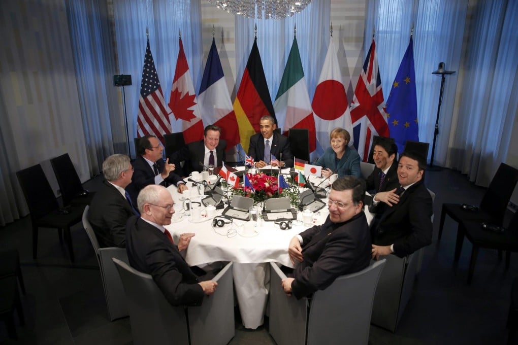 World leaders meeting during the nuclear security summit in The Hague exert additional pressure on Russia. Photo: Reuters