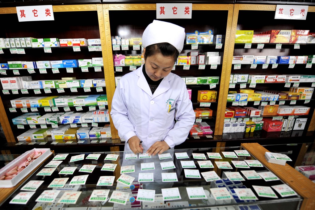 Drug distribution accounted for 94.5 per cent of the Sinopharm's revenue of 166.87 billion last year, after rising 23.3 per cent to 158.97 billion yuan. Photo: Xinhua