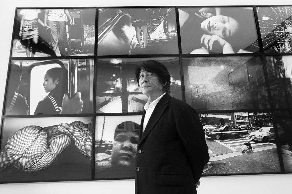 Daido Moriyama at his solo exhibition in Central. Photo: May Tse