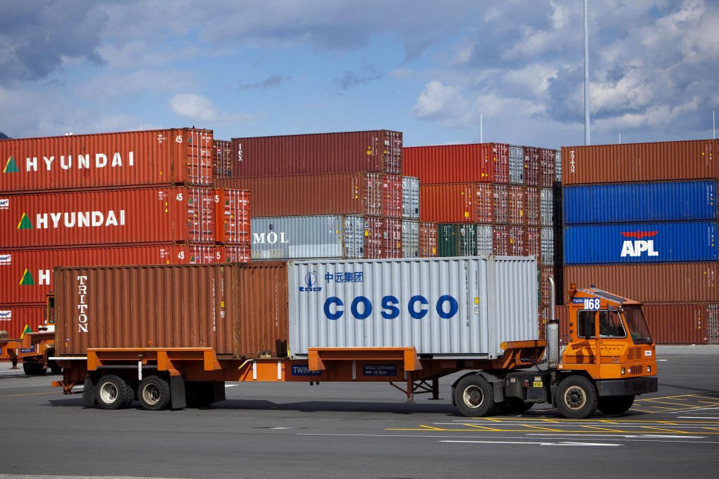 Cosco Pacific is looking at buying more overseas port operations as throughput growth slows on the mainland. Photo: Bloomberg