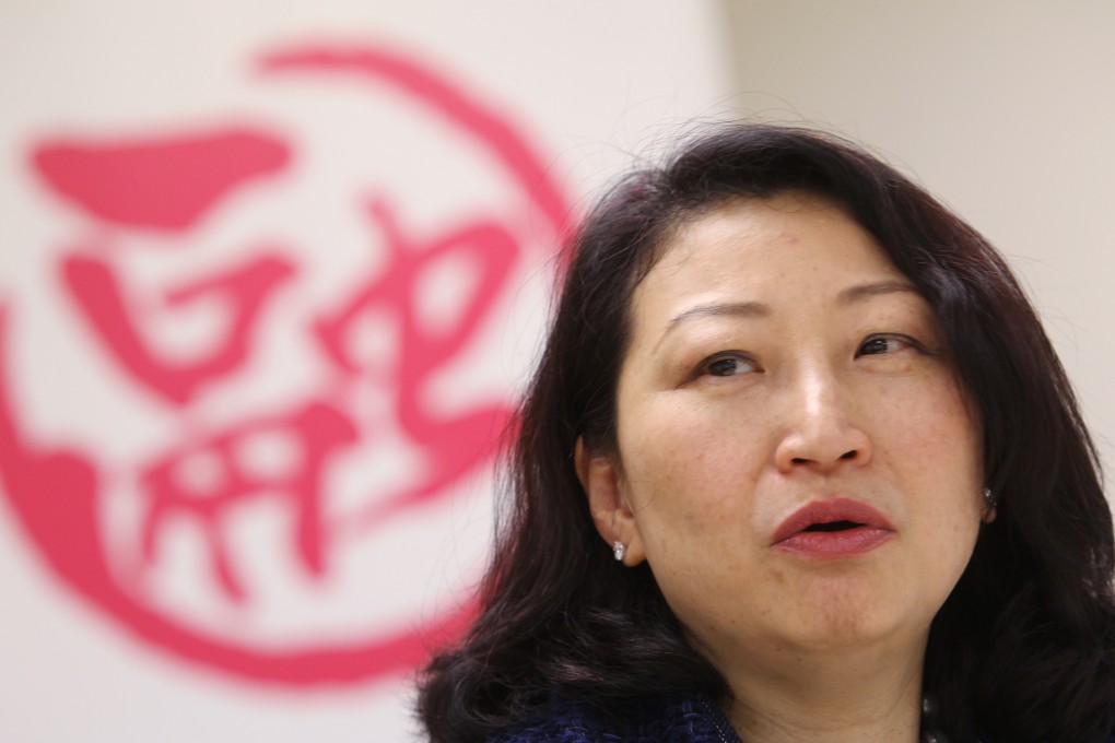 Centre chairwoman Teresa Cheng Yeuk-wah says some investors have received innacurate product information. Photo: David Wong