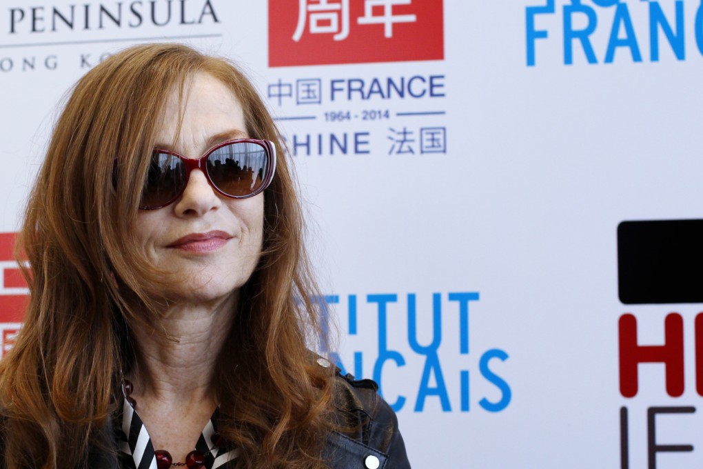 Two-time Cannes best actress winner Isabelle Huppert, in town for a retrospective on her career, says she would love to work with Hong Kong director Wong Kar-wai. Photo: Dickson Lee