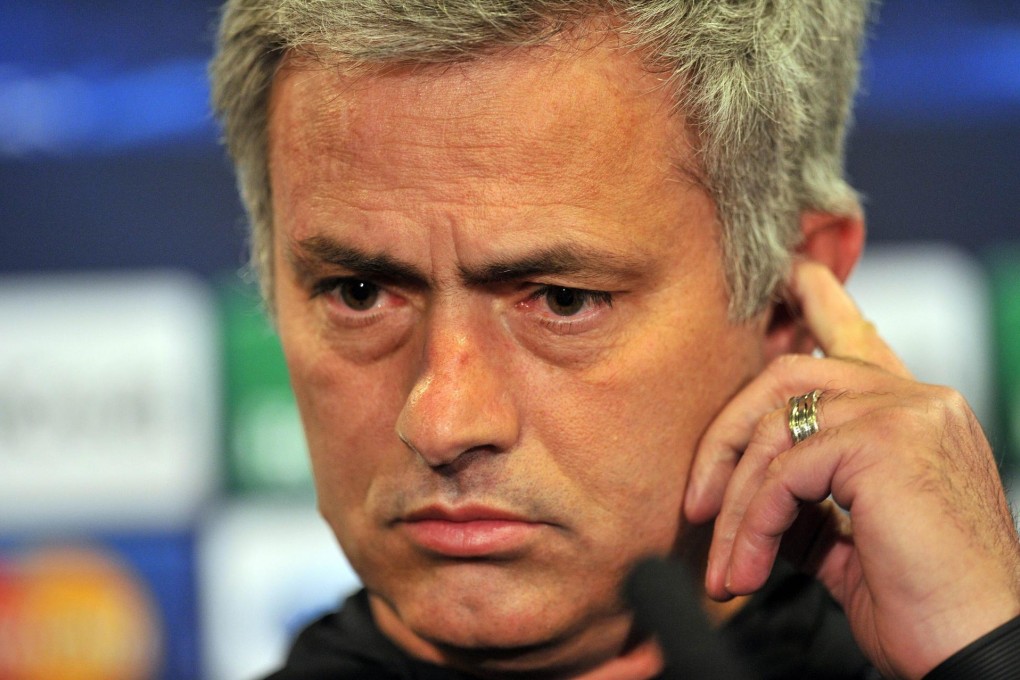Chelsea’s Portuguese manager Jose Mourinho is adept at setting up the team to win on the counter. Photo: AFP