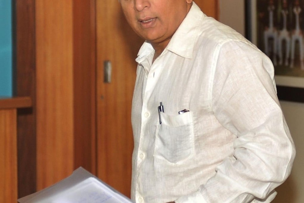 Batting legend Sunil Gavaskar will be interim president of the Board of Control for Cricket in India. Photo: AFP