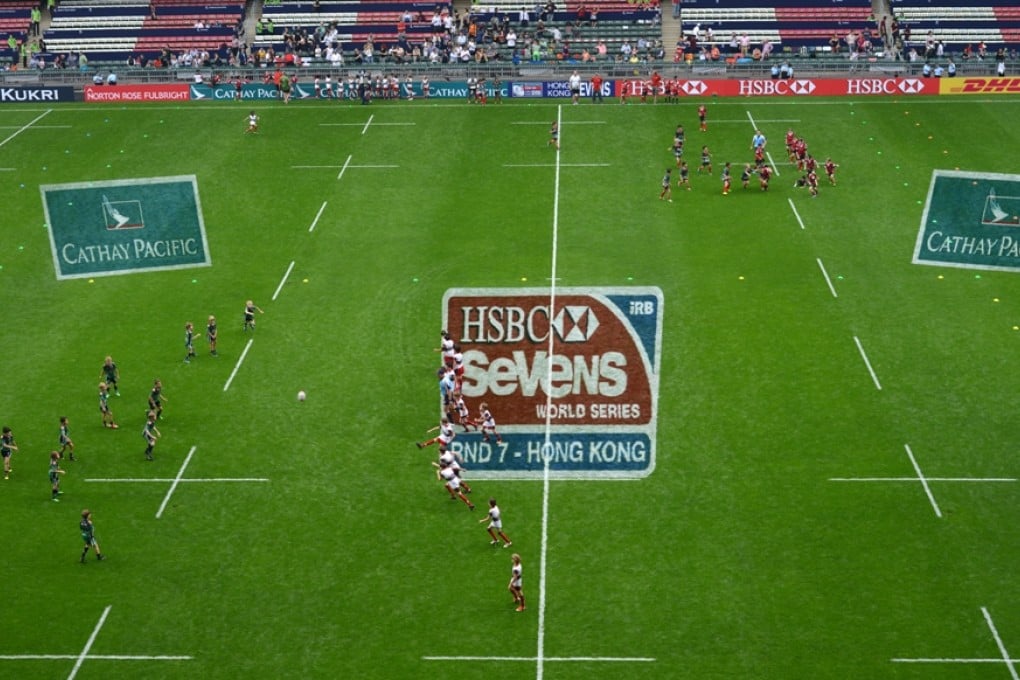The 2014 Cathay Pacific/HSBC Hong Kong Sevens is under way at Hong Kong Stadium. Photo: Antony Dickson