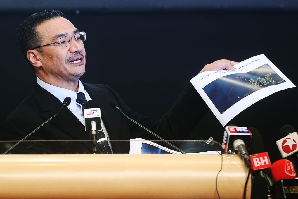 Malaysian acting Transport Minister Hishammuddin Hussein speaks during the press conference in Kuala Lumpur, Malaysia, March 26, 2014. Photo: Xinhua